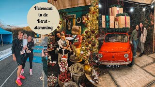 IN DE KERSTSTEMMING WINTERFAIR HARDENBERG amp KERSTSHOPPEN BIJ TUINCENTRUM🎄 MAMAVLOG  Cinns World [upl. by Nelag]