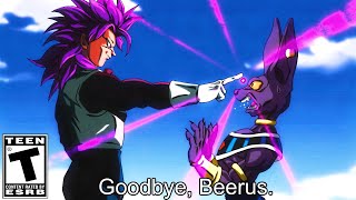 Ultra Ego Burcol Replaces Beerus God of Destruction of Universe 7 [upl. by Adnoloy]