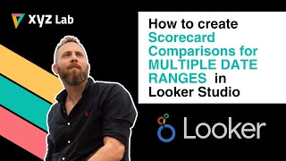 How to create Scorecard Comparisons for MULTIPLE DATE RANGES in Looker Studio [upl. by Aysan]