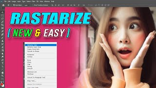 How to rastarize in Photoshop [upl. by Greenberg]