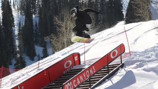 Hot Laps Transitions Terrain Park Canyons Resort [upl. by Hereld951]