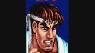 Ryu Stage  Street Fighter II Turbo SNES Remastered [upl. by Pitarys]