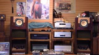 ＤＩＹ audio backloaded horn speaker system fostex Ave Mariaｃｂ＆ｈｐ） [upl. by Jeri]