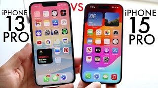 iPhone 15 Pro Vs iPhone 13 Pro Comparison Review [upl. by Andromeda]