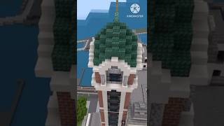 The singer building in Minecraft minecraft nyc minecraftbuilding skyscraper shorts [upl. by Assilla]