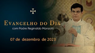 EVANGELHO DO DIA  07122023  Mt 7212427  PadreManzottiOficial [upl. by Elvira]