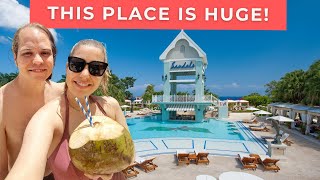 Sandals Ochi Full Tour  The Cheapest Sandals Resort [upl. by Wunder45]