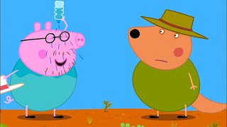 Peppa Pig Visits Australia 🇦🇺  Peppa Pig Official Full Episodes [upl. by Rellim]