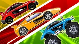 Sports Car  Racing Cars  Compilation  Cars for Kids  Videos for Children [upl. by Jotham644]