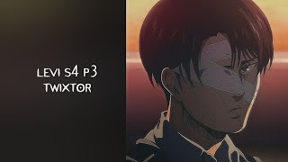 levi ackerman s4 p3 twixtor clipsscene for editing [upl. by Rosella]