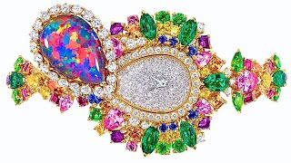 HIGH JEWELRY HAUTE JOAILLERIE COLLECTIONS DIOR LOUIS V CARTIER VAN CLEEF amp ARPELS💎💖 [upl. by Mordecai]