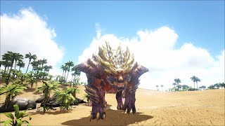 ARK Survival Evolved Magnamalo All Animations [upl. by Bierman]