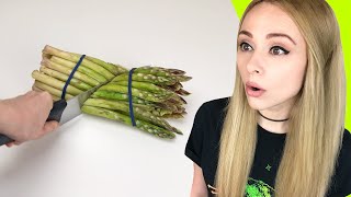 Making a HYPERREALISTIC Asparagus CAKE [upl. by Johnny750]