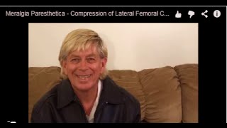 Meralgia Paresthetica  Compression of Lateral Femoral Cutaneous Nerve [upl. by Dnomar]