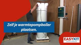 DIY Zelf je Atlantic warmtepompboiler plaatsen met Easykit [upl. by Aseral]