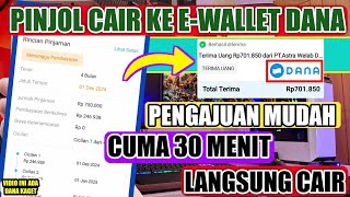 Pinjol Resmi OJK Mudah Cair Limit Besar Tenor Panjang 2024  Pinjol Cair Ke E Wallet Dana 2024 [upl. by Urbannai382]