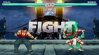 Mugen GAME Hon Fu VS Mudman [upl. by Avlem]