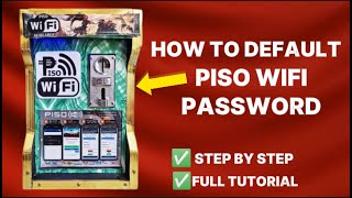 Paano mag change pass ng piso wifi  How to change password piso wifi  Piso wifi  Wifi  password [upl. by Ynamrej467]