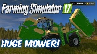 BIG M by Krone GIANT MOWERMod SpotlightFarming Simulator 17 [upl. by Arihk861]