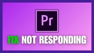 How To Fix Adobe Premiere Pro Not RespondingCrashingFreezing [upl. by Proulx]