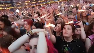 Coldplay Fix You Live Dublin 2017  Chris Stops Feeling Dizzy [upl. by Opal]