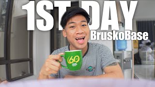 1ST DAY SA BRUSKOBASE [upl. by Bultman300]