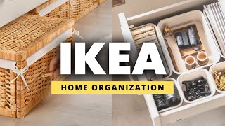 IKEA HOME ORGANIZATION must haves for 2023 [upl. by Avrit]