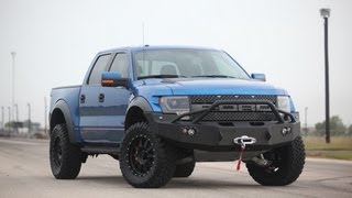 VelociRaptor 600 vs Stock Ford Raptor Truck  Street Race [upl. by Johns]