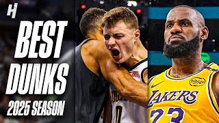 The MOST VIRAL DUNKS from the 202425 NBA Season So Far 😱🔥 [upl. by Ahsienaj]