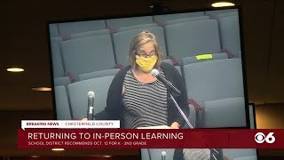 Chesterfield Schools return to inperson learning [upl. by Ekyt]