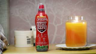 StaySafe 5in1 Fire Extinguisher  Candle Safety 2021 [upl. by Ennaer]