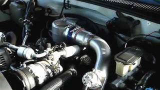 Turbo Chevy Silverado Propane Engine Bay [upl. by Parthena]