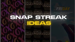 3 Cool Snap Streak Ideas 😎Easy StreaksBlinker [upl. by Hew]