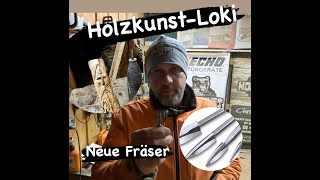 Holzfräser für Dremel HolzkunstLoki [upl. by Nomihs77]