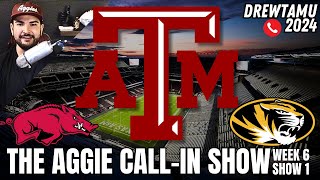 The Aggie Call In Show 2024  Post ArkansasPre Missouri Live Show [upl. by Dombrowski390]