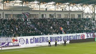 ÚJPEST ULTRAS  last training before the Budapest Derby 20201023 [upl. by Snow]