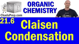 216 Claisen Condensation Reactions  Organic Chemistry [upl. by Aehtrod]