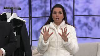 Dennis Basso Pelted Faux Fur Jacket on QVC [upl. by Venuti]