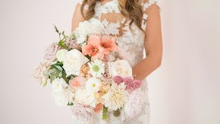 Mayesh Design Star Garden Style Bridal Bouquet [upl. by Bertelli]