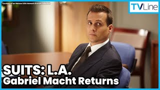 Suits Star Gabriel Macht Returns for Suits LA [upl. by Litnahc970]