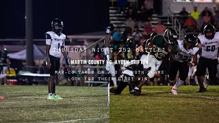 Martin County and AydenGrifton battle it out looking for their first win of the season [upl. by Ahsatal]