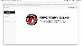 How to Access Renweb  Unity Christian Academy [upl. by Naujled]