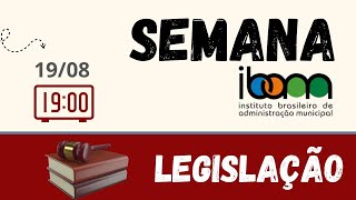 IBAM  LEGISLAÇÃO [upl. by Atteloc]