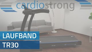 cardiostrong Laufband TR30  Produktvorstellung [upl. by Namar]