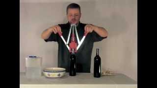 Making Wine from a Kit Part IV Bottling Wine [upl. by Aitas]