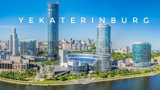 Yekaterinburg City In Russia 🇷🇺 In 4K [upl. by Aicrag]