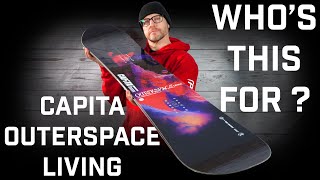 Whos This For Capita Outerspace Living Snowboard [upl. by Lleumas]