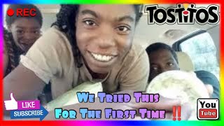 We Tried This For The First Time Tostitos Spinach Dip [upl. by Aveline]