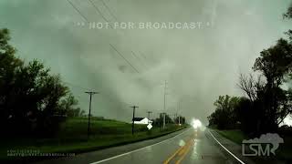 04262024 Elkhorn Nebraska  Large Tornado [upl. by Leahcimauhsoj810]