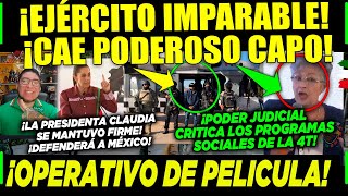 SÁBADAZO AMLO PREDIJO QUE CLAUDIA HARÍA ESTO ¡EJÉRCITO VA POR CAPOS MÁS PESADOS POR TEMA TRUMP [upl. by Onailerua]